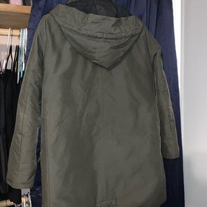 Zara utility parka jacket